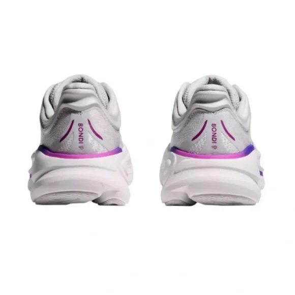 Hoka Women's Silver and Purple Athletic Shoes - Picture 2 of 6